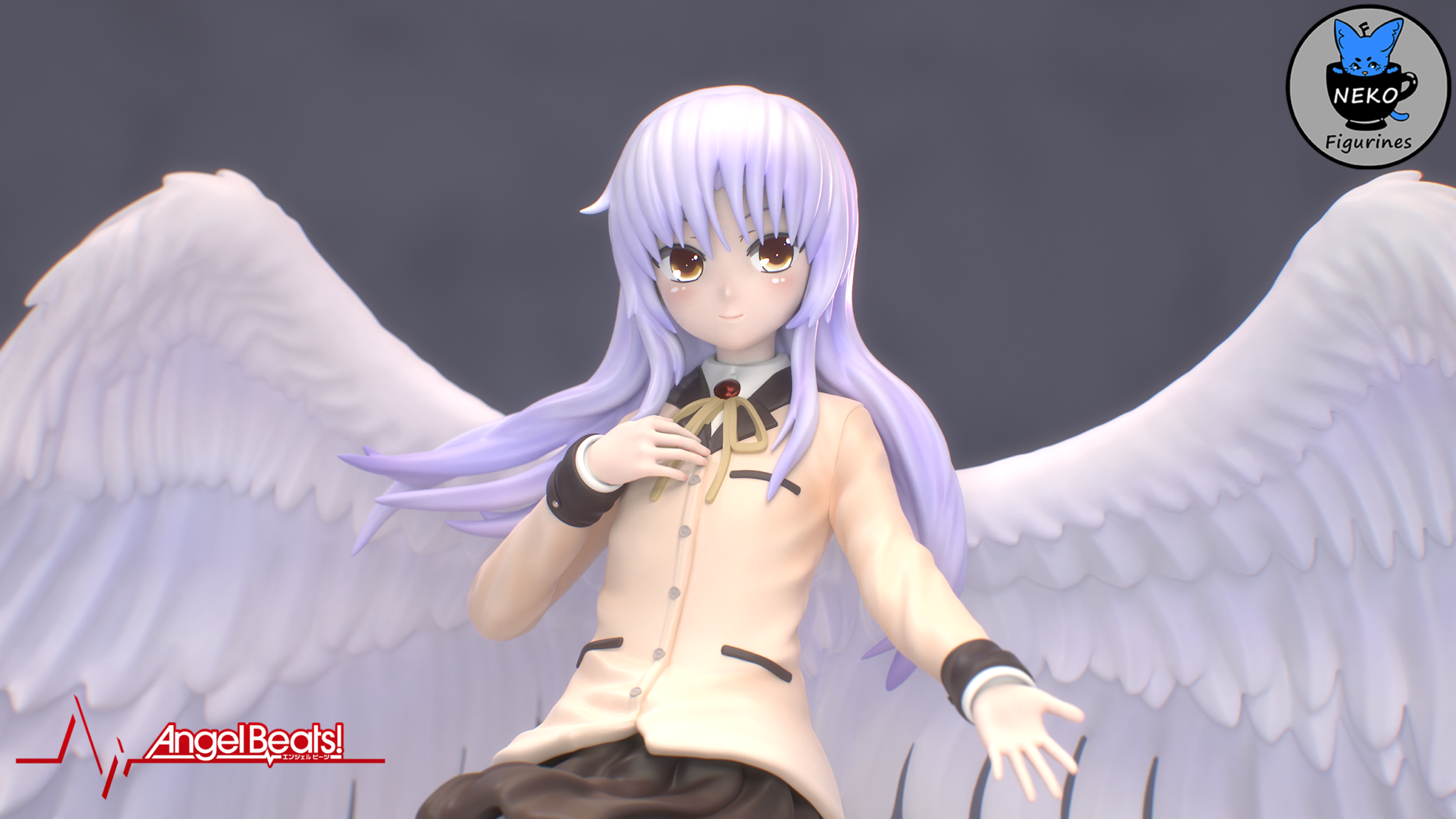 Kanade Tachibana - Angel Beats! - STL Files - STL Forge