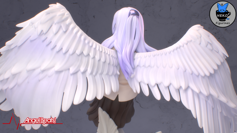 Kanade Tachibana - Angel Beats! - STL Files - STL Forge