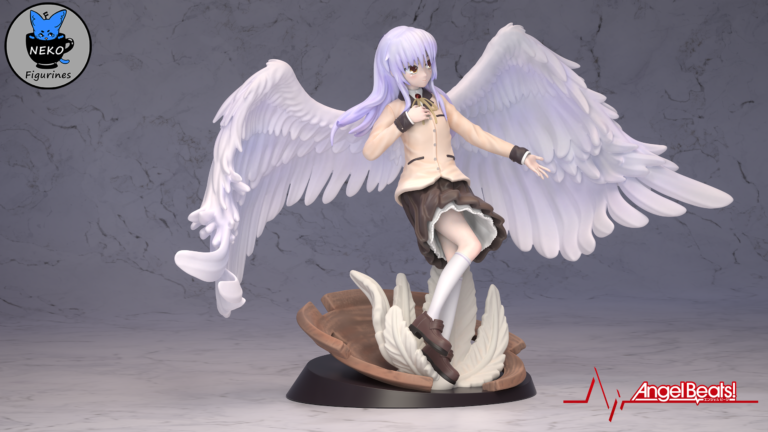 Kanade Tachibana - Angel Beats! - STL Files - STL Forge