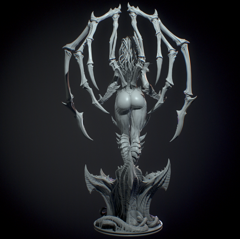 Kerrigan, Queen of Blades - StarCraft - STL Files