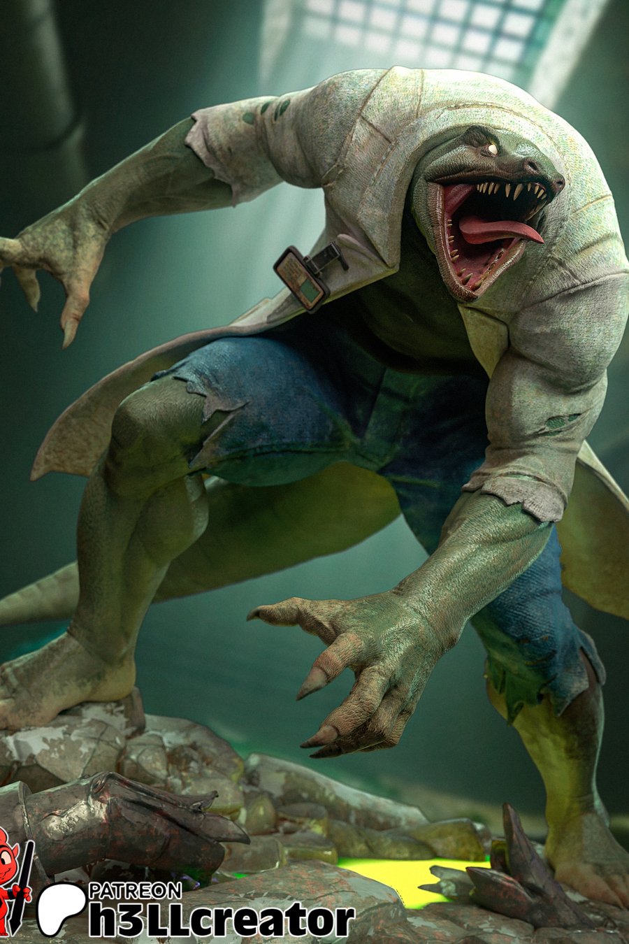 Lizard cuerpo completo