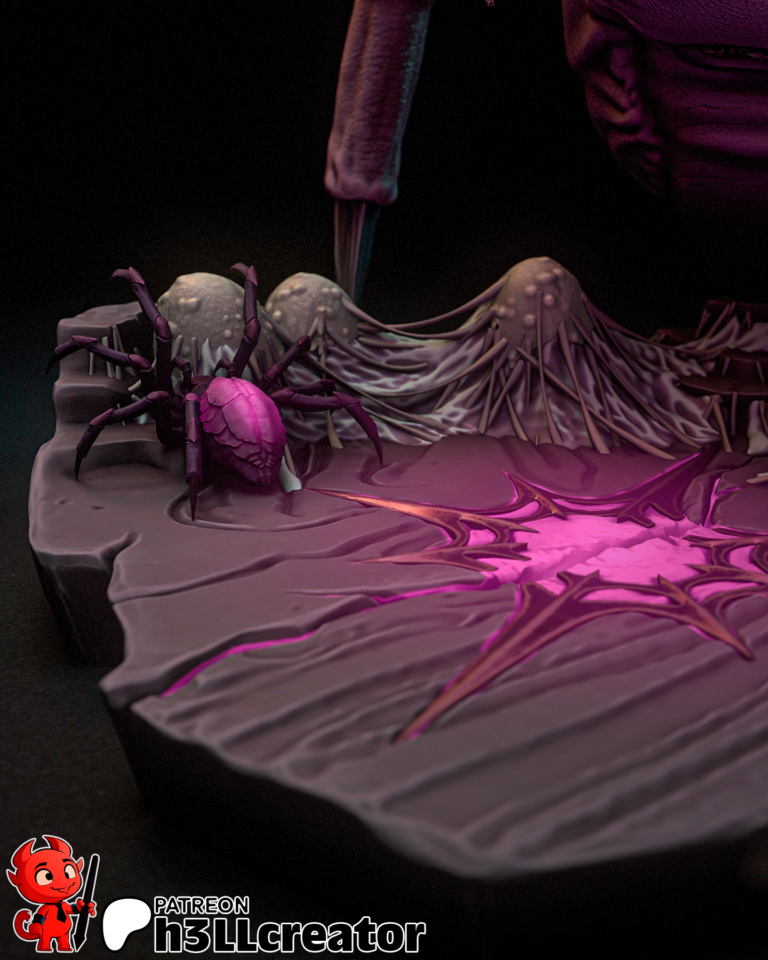 Lolth + Busto - Dungeon & Dragons - STL Files