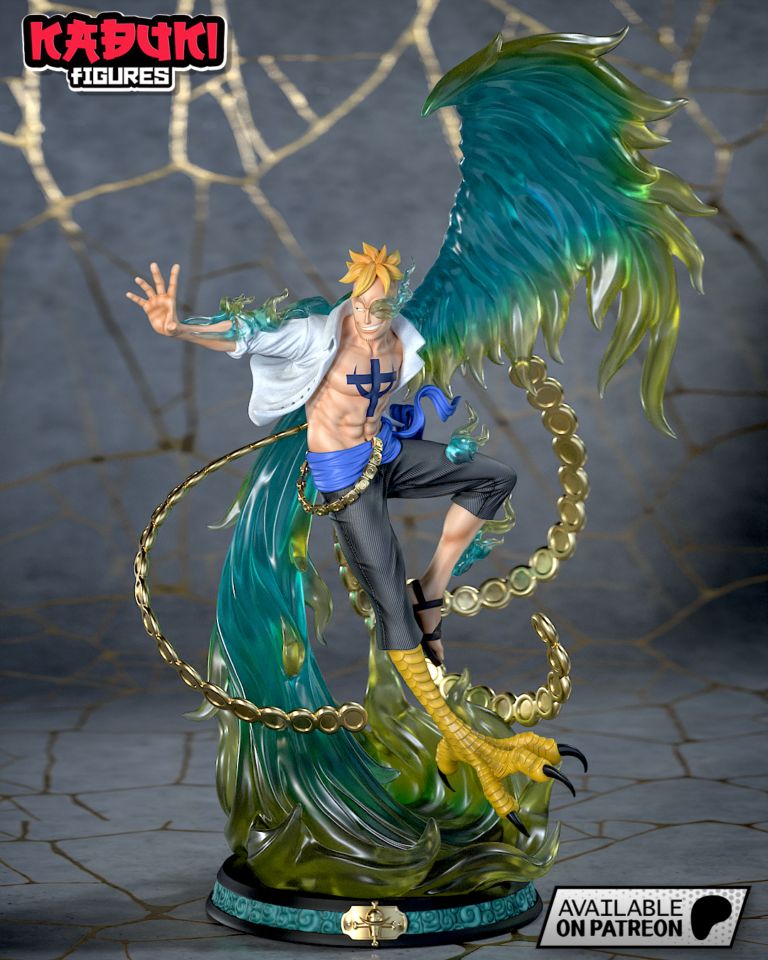 Marco Phoenix - One Piece - STL Files