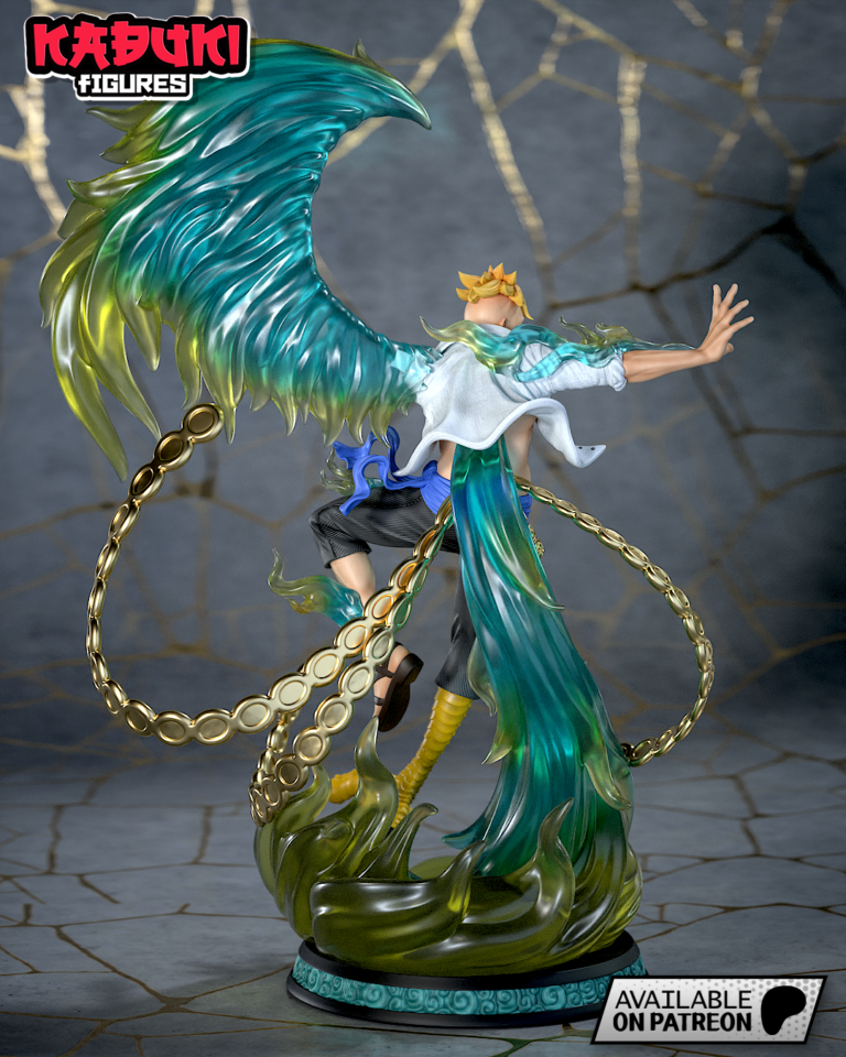 Marco Phoenix - One Piece - STL Files