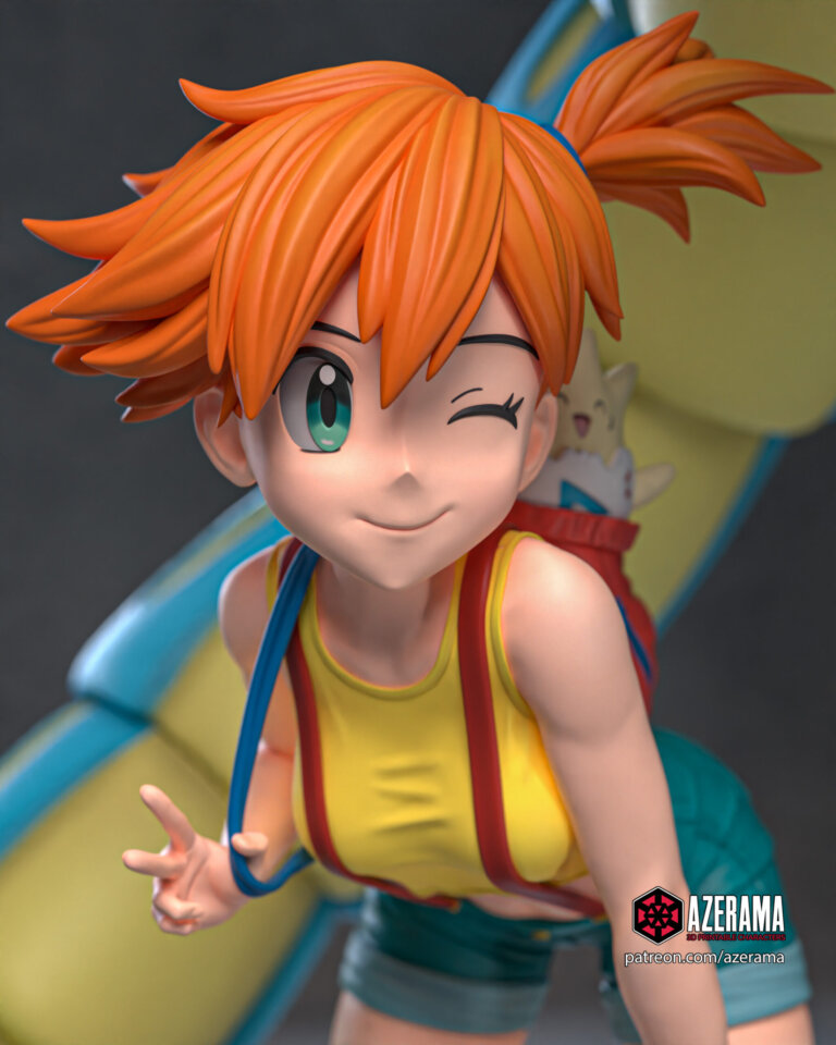 Misty Diorama + NSFW - Pokémon - STL Files