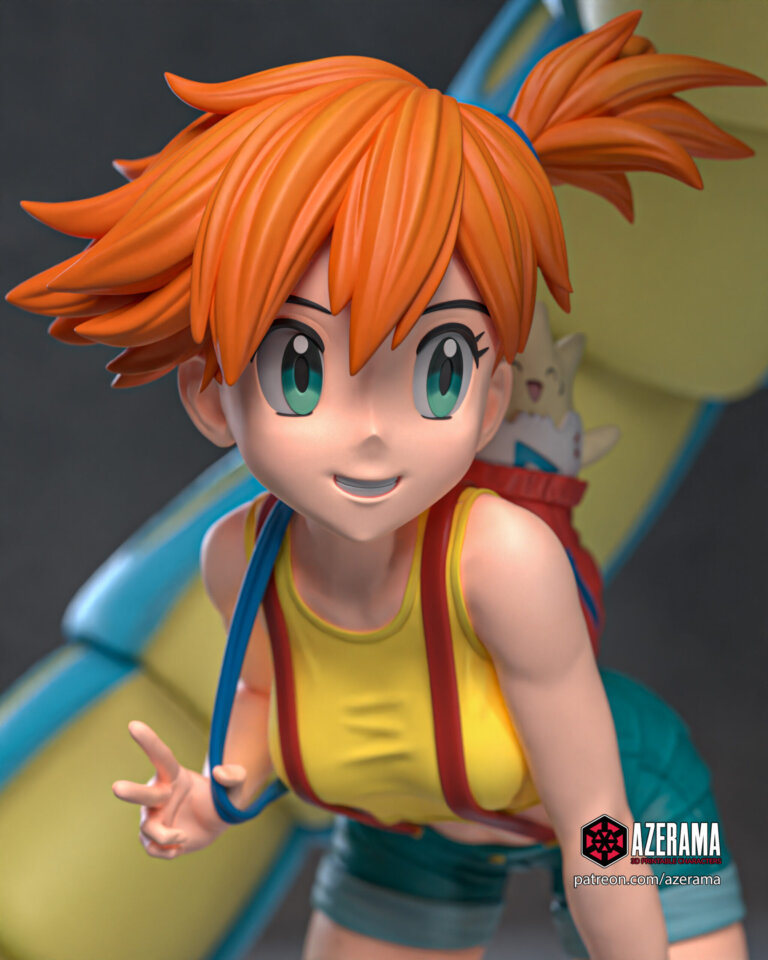 Misty Diorama + NSFW - Pokémon - STL Files