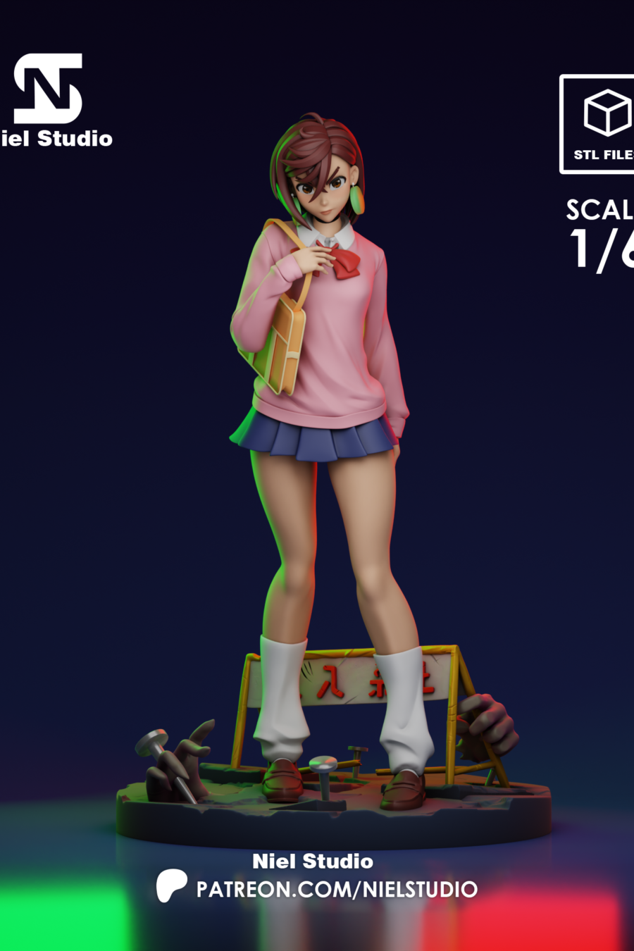 Momo Ayase cuerpo completo