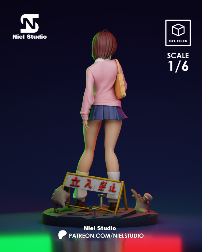 Momo Ayase 5 - Dandadan - STL Files