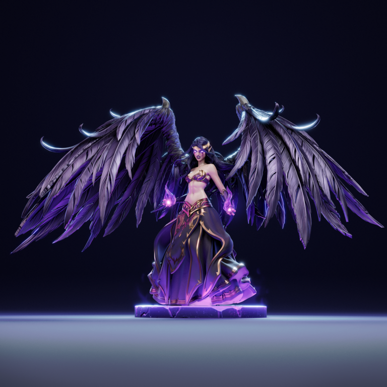 Morgana - League of Legends - STL Files - STL Forge