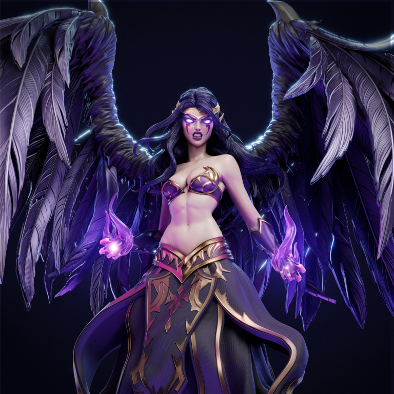 Morgana - League of Legends - STL Files - STL Forge