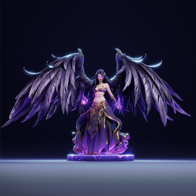 Morgana - League of Legends - STL Files - STL Forge