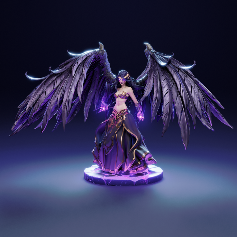 Morgana - League of Legends - STL Files - STL Forge