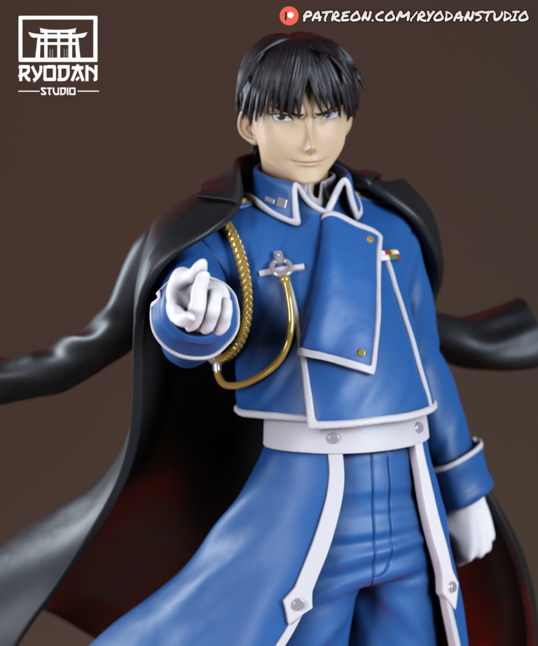 Roy Mustang de cerca