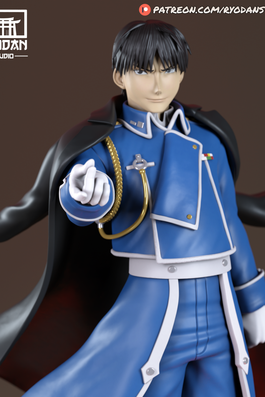 Roy Mustang de cerca