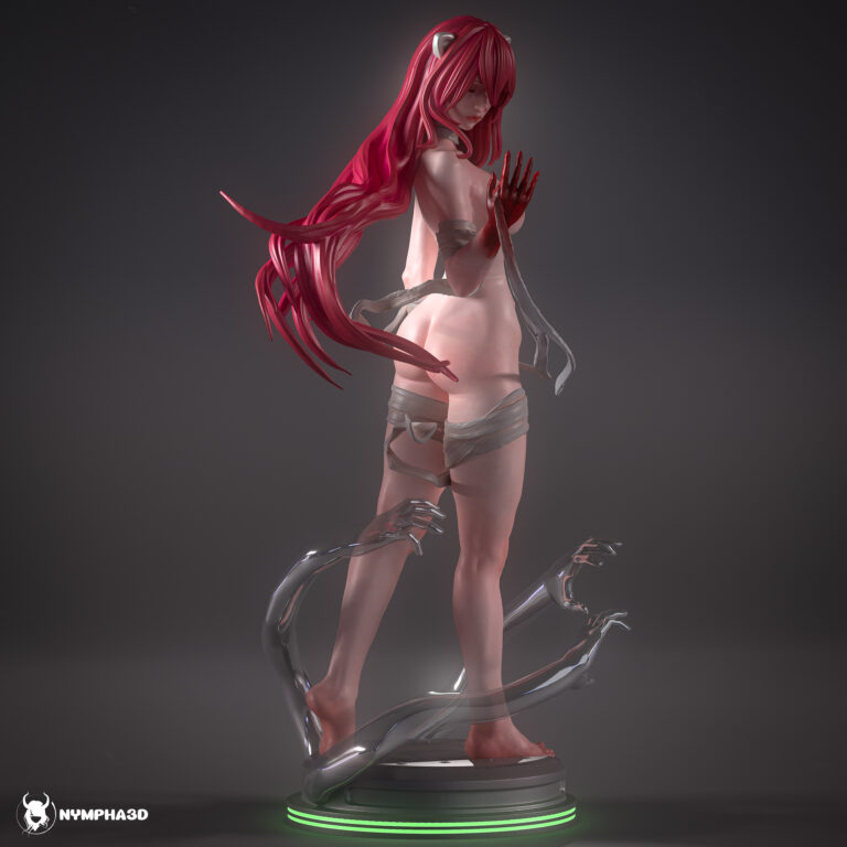Lucy + NSFW - Elfen Lied - STL Files - STL Forge