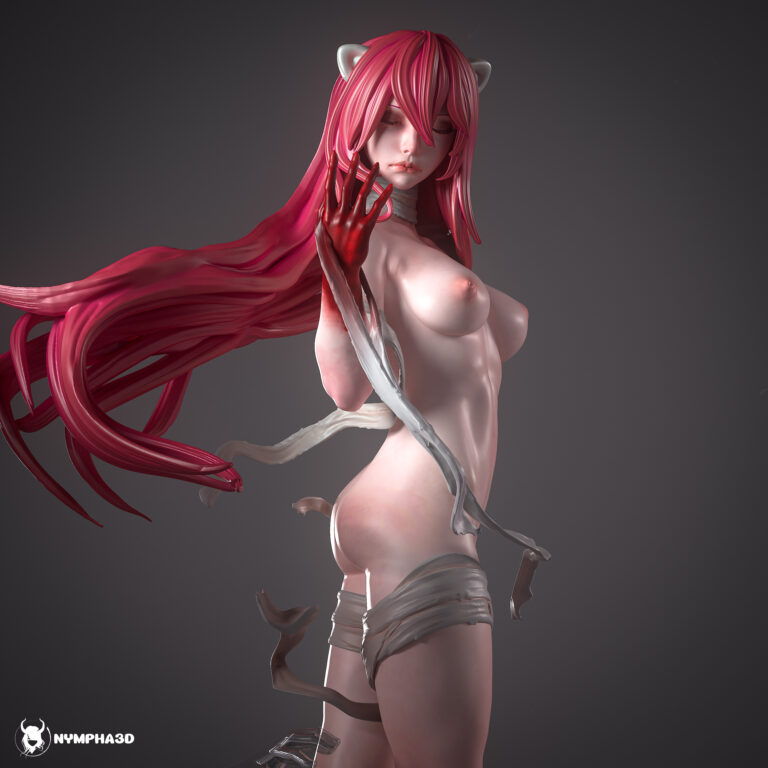 Lucy + NSFW - Elfen Lied - STL Files - STL Forge