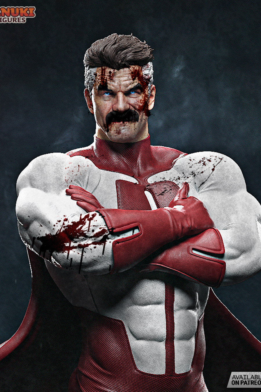 Omni-man de cerca