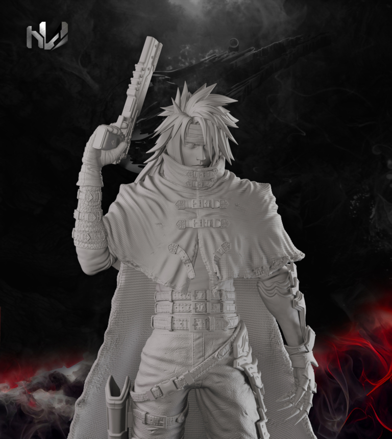 Vincent Valentine - Final Fantasy - STL Files