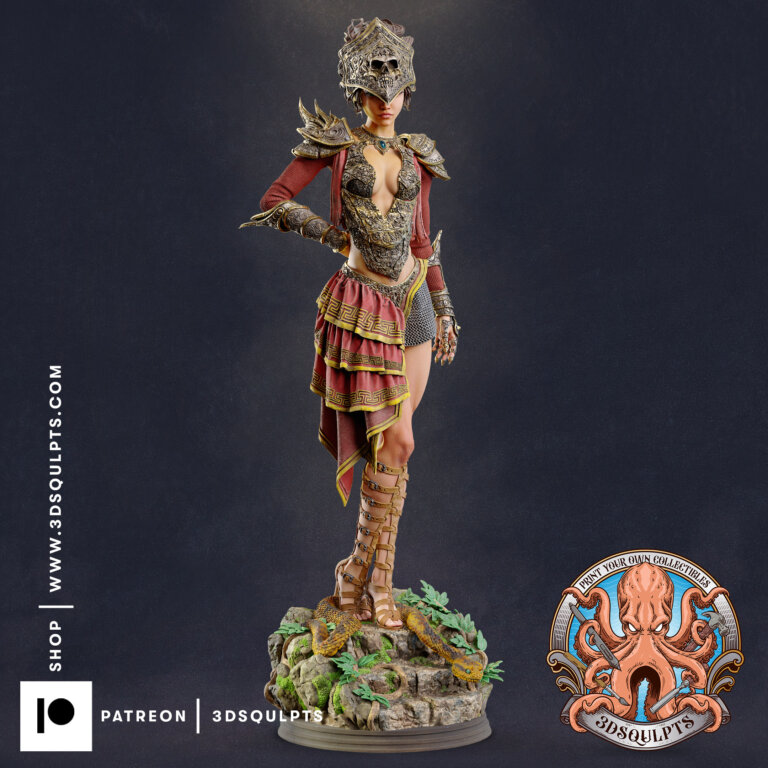 Persephone 2 + Extras - Fantasy - STL Files - STL Forge