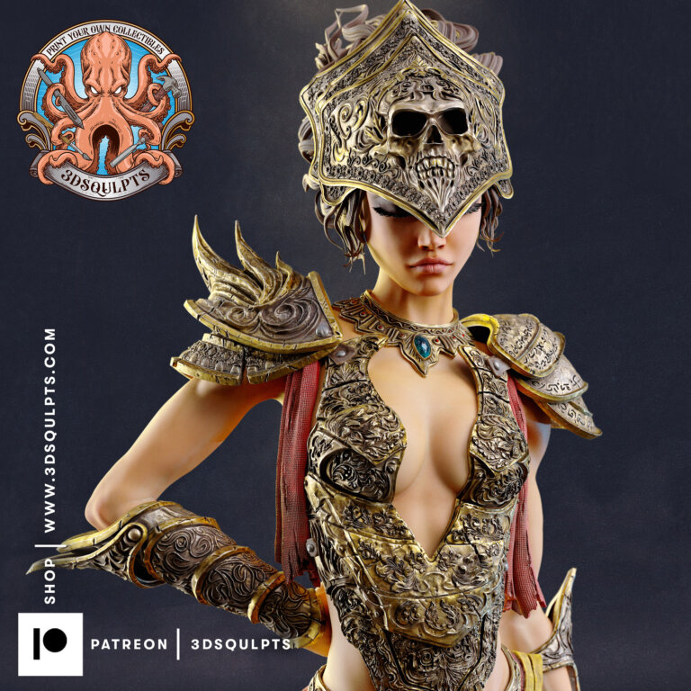 Persephone 2 + Extras - Fantasy - STL Files - STL Forge
