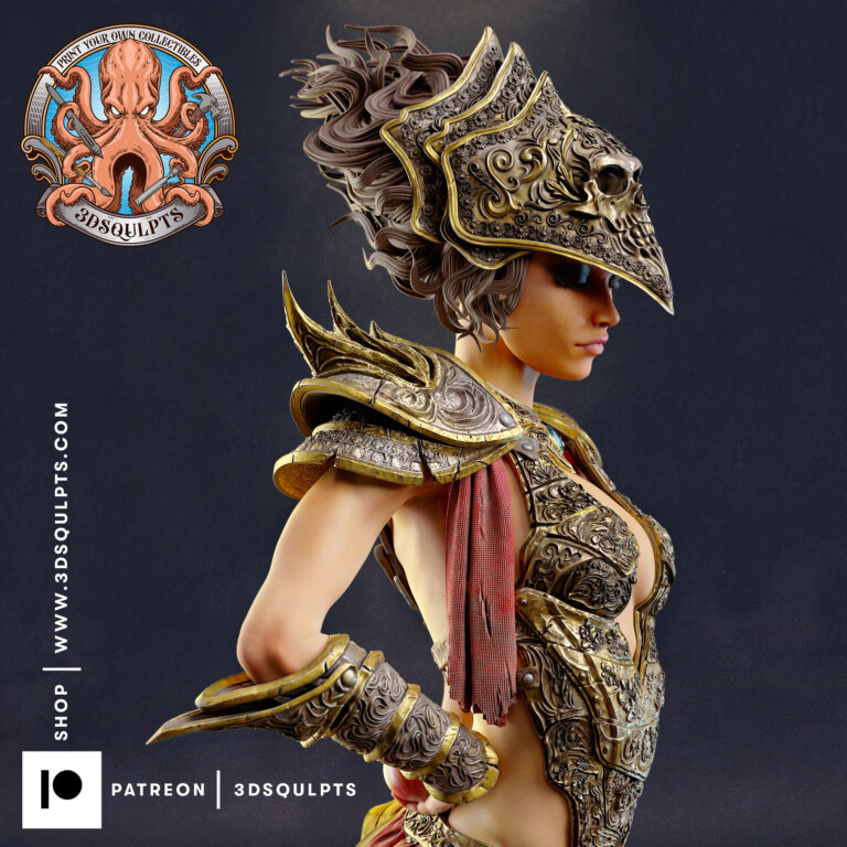 Persephone 2 + Extras - Fantasy - STL Files - STL Forge