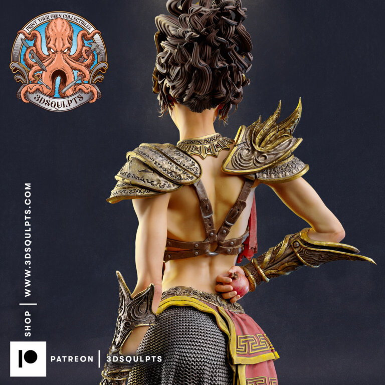 Persephone 2 + Extras - Fantasy - STL Files - STL Forge