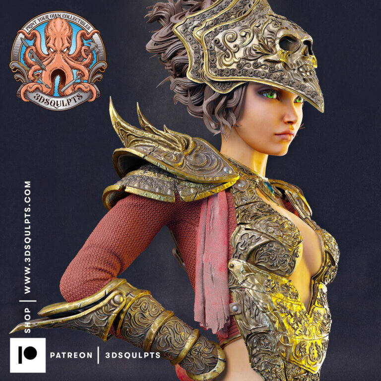Persephone 2 + Extras - Fantasy - STL Files - STL Forge
