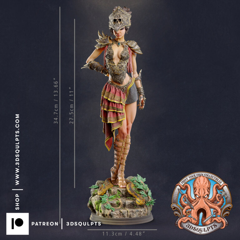Persephone 2 + Extras - Fantasy - STL Files - STL Forge