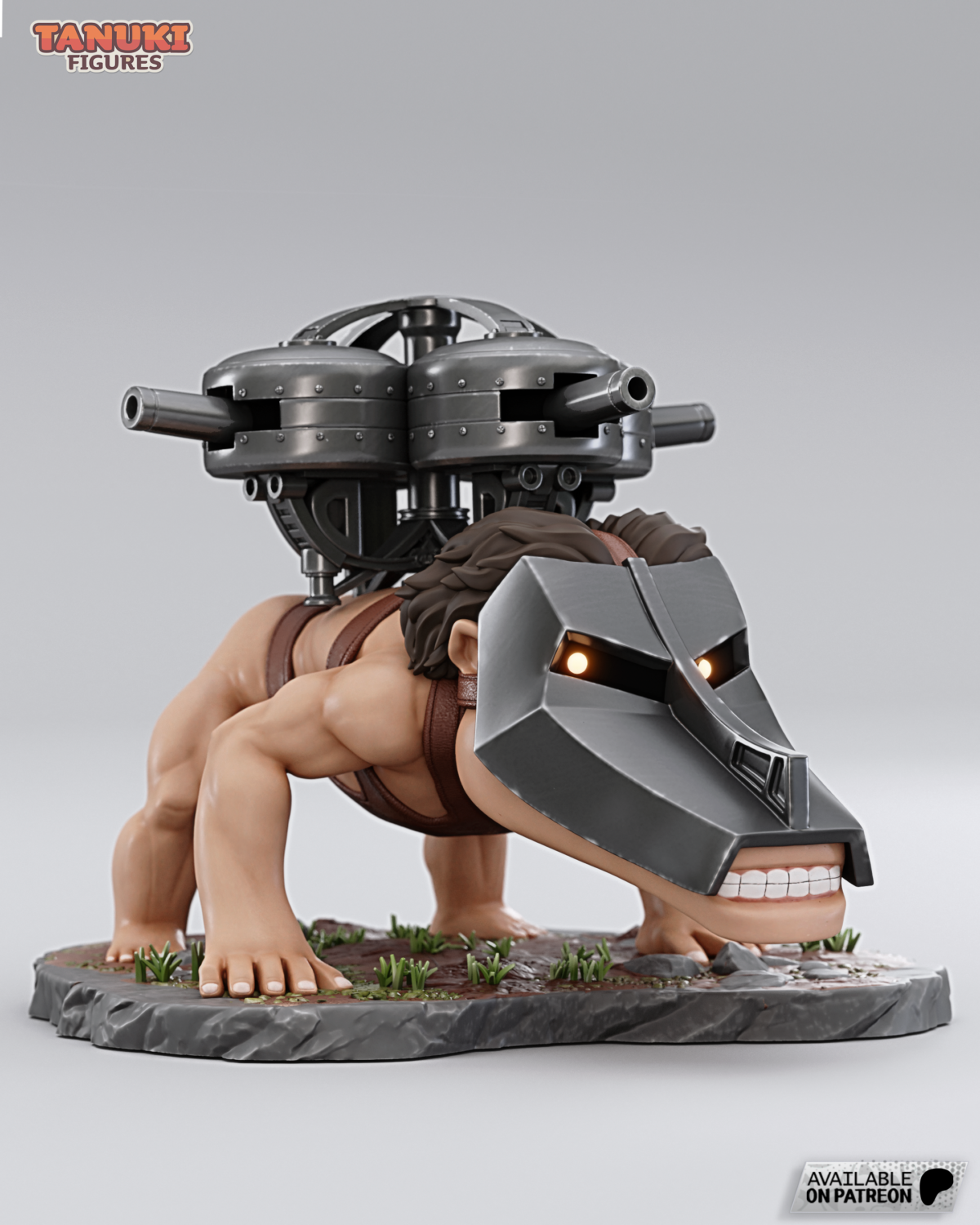 Titan Carguero Chibi cuerpo completo
