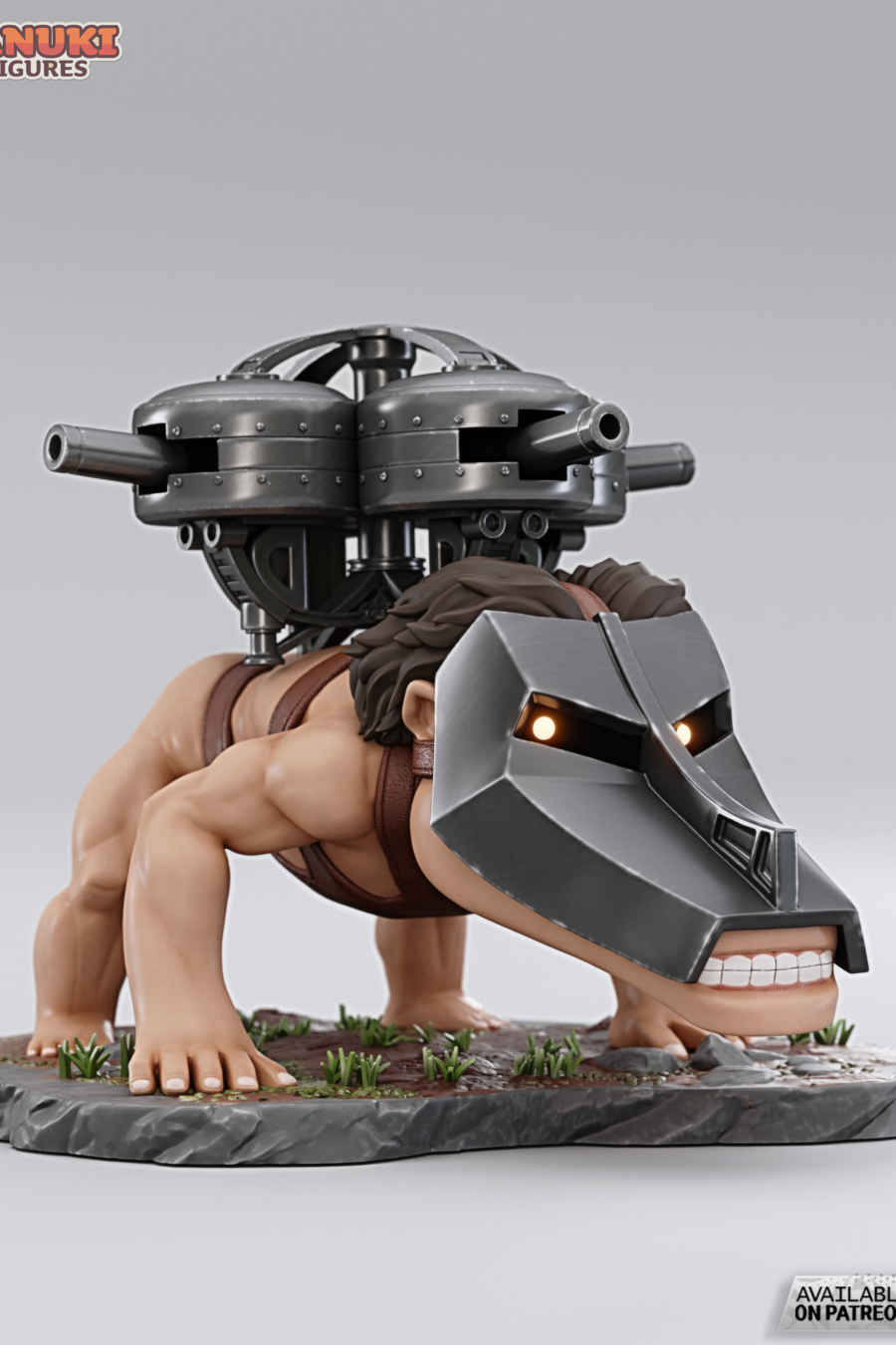 Titan Carguero Chibi cuerpo completo