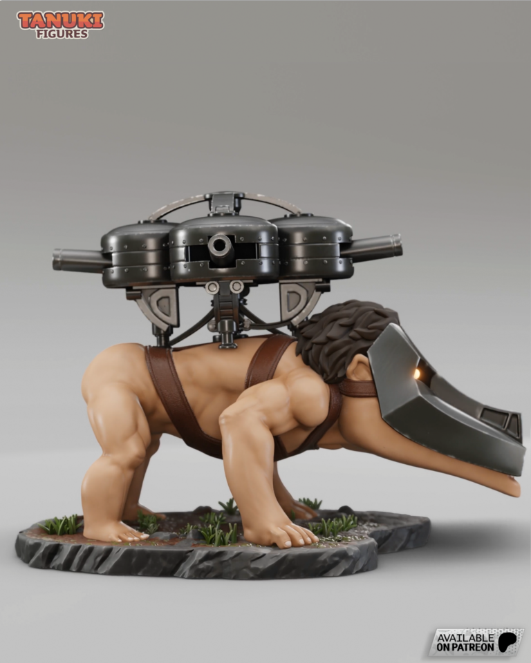 Titán Carguero Chibi - Shingeki no Kyojin - STL Files - STL Forge