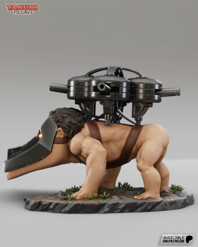 Titán Carguero Chibi - Shingeki no Kyojin - STL Files - STL Forge