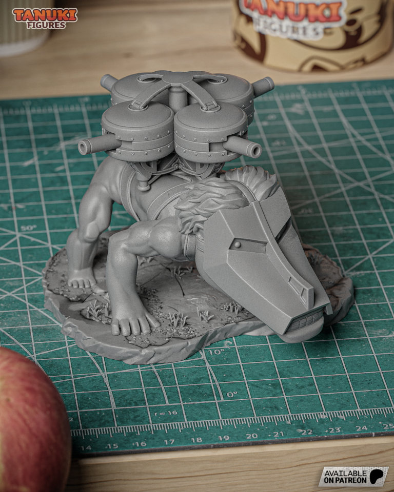 Titán Carguero Chibi - Shingeki no Kyojin - STL Files - STL Forge