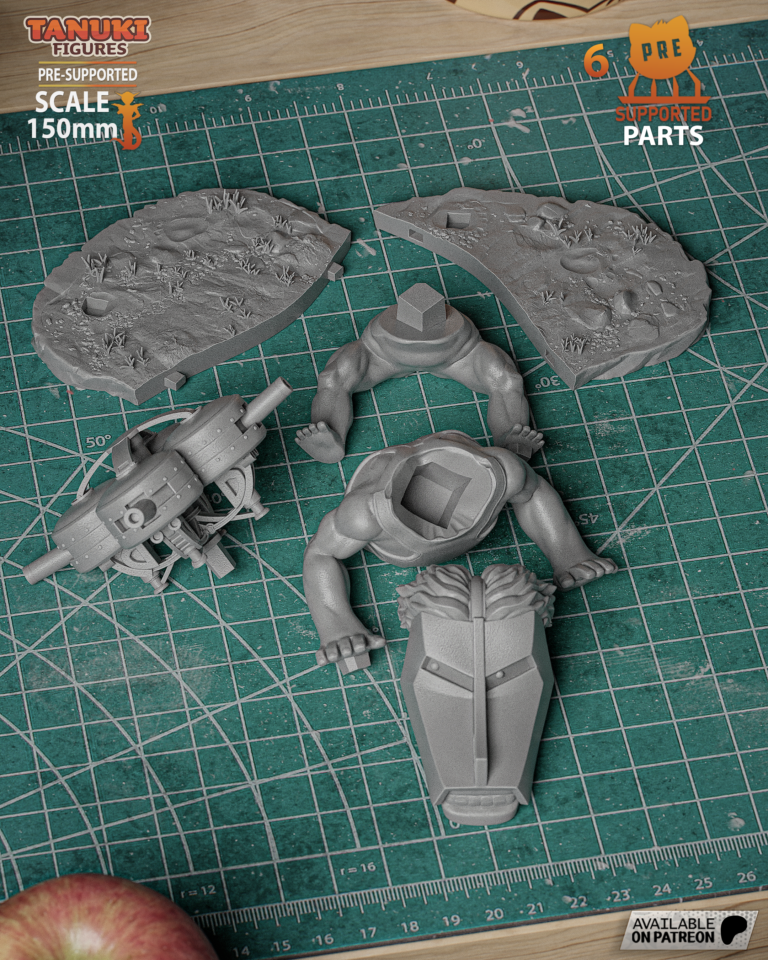 Titán Carguero Chibi - Shingeki no Kyojin - STL Files - STL Forge