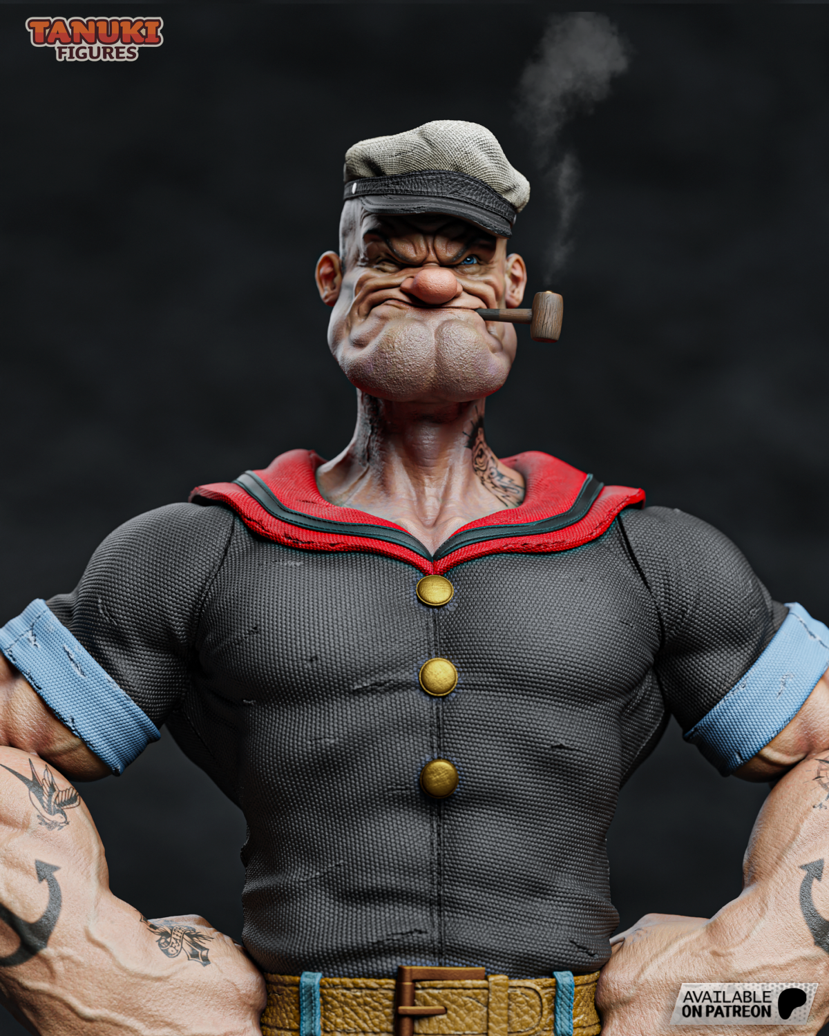 Popeye de cerca