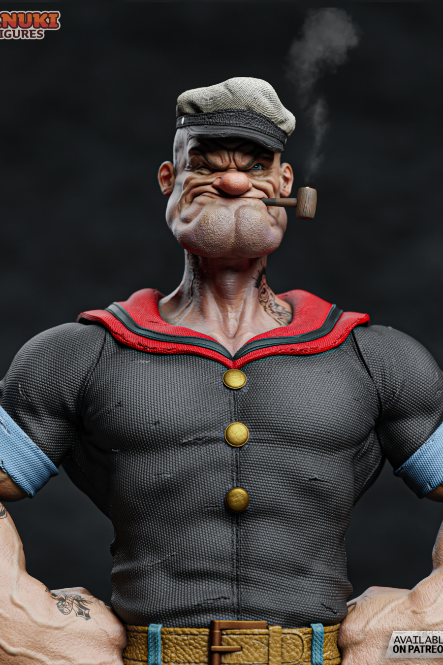 Popeye de cerca