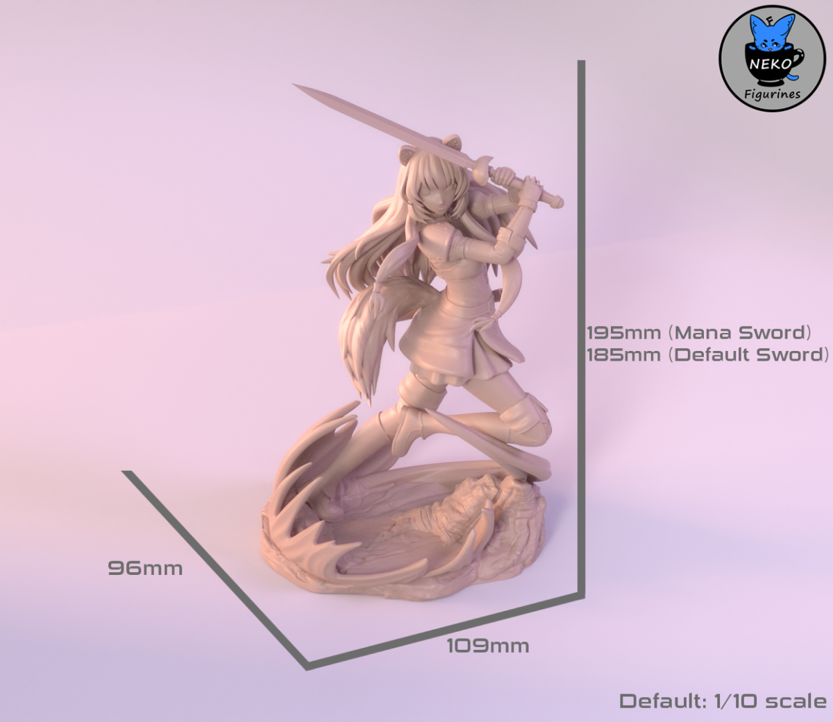 Raphtalia Measurements
