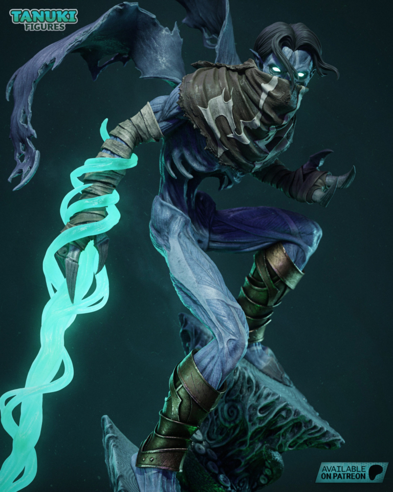 Raziel de cerca