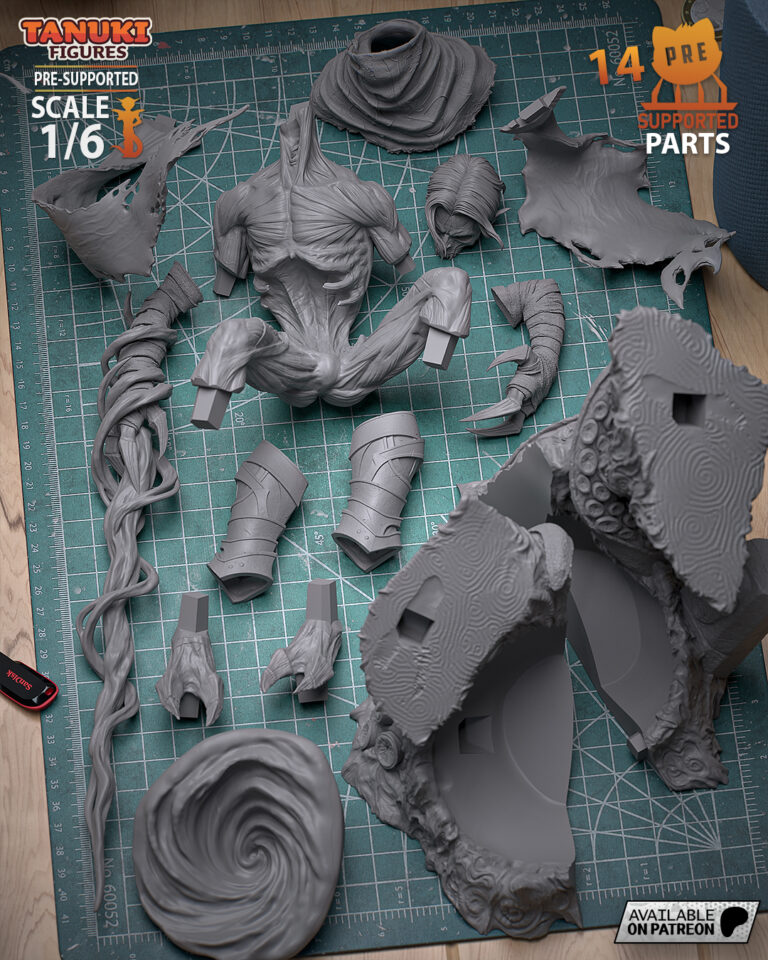 Raziel 2 - Soul Reaver - STL Files - STL Forge