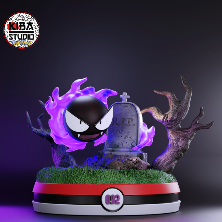 Gastly en cementerio