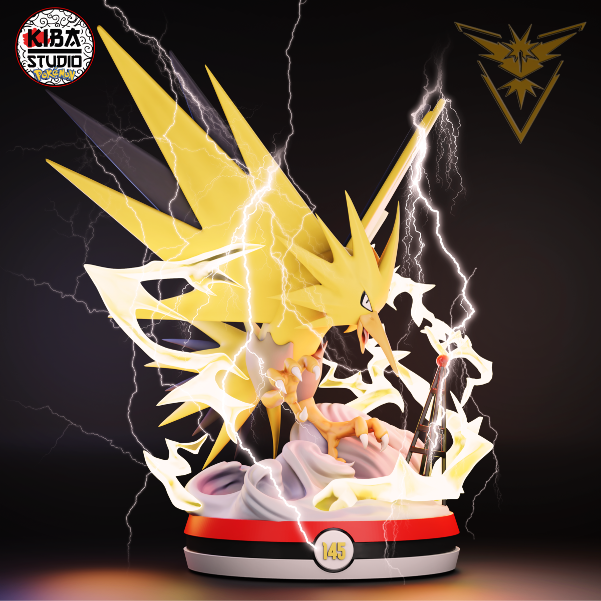 Zapdos con truenos