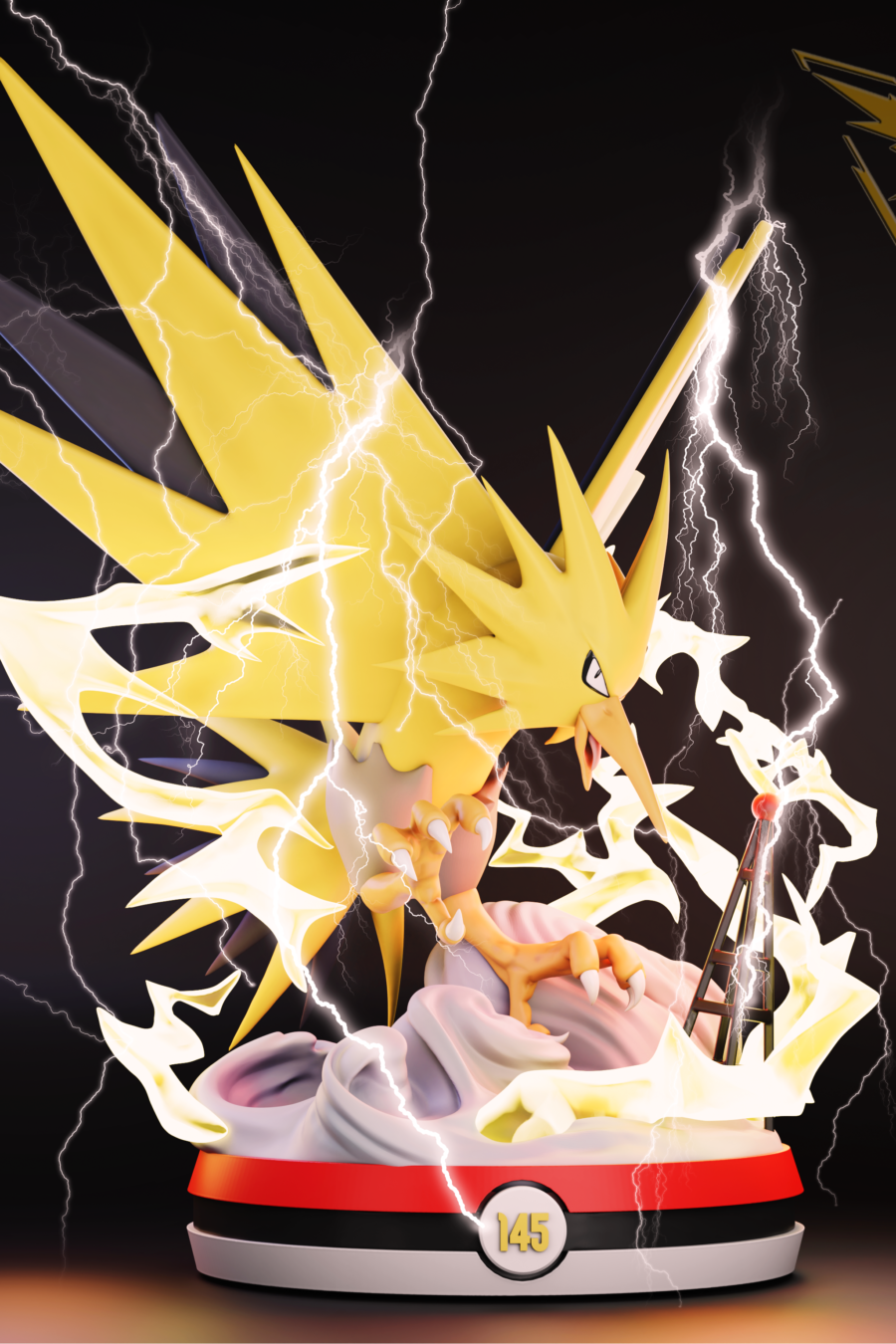 Zapdos con truenos