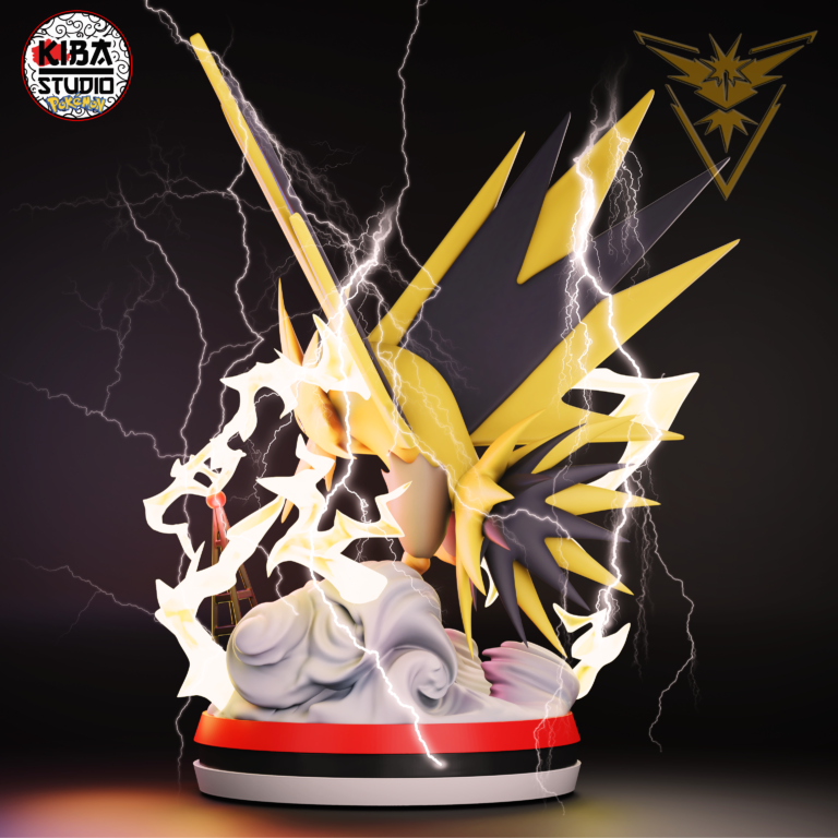 Zapdos - Pokémon - STL Files - STL Forge
