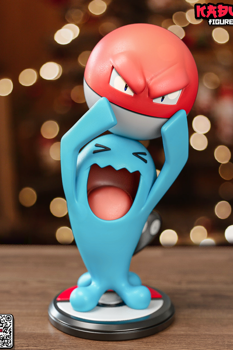 Wobbuffet cargando un Voltorb
