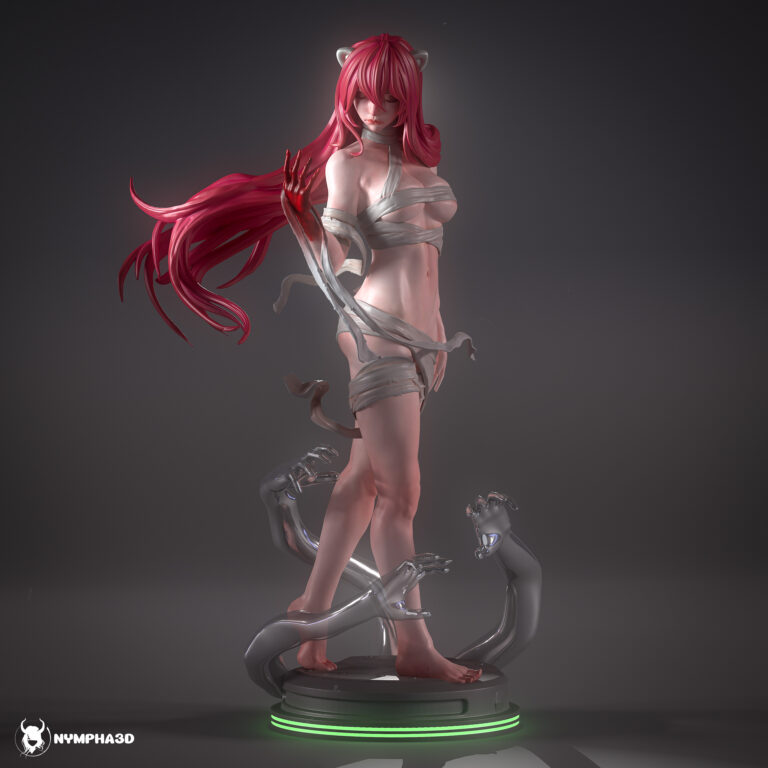 Lucy + NSFW - Elfen Lied - STL Files - STL Forge