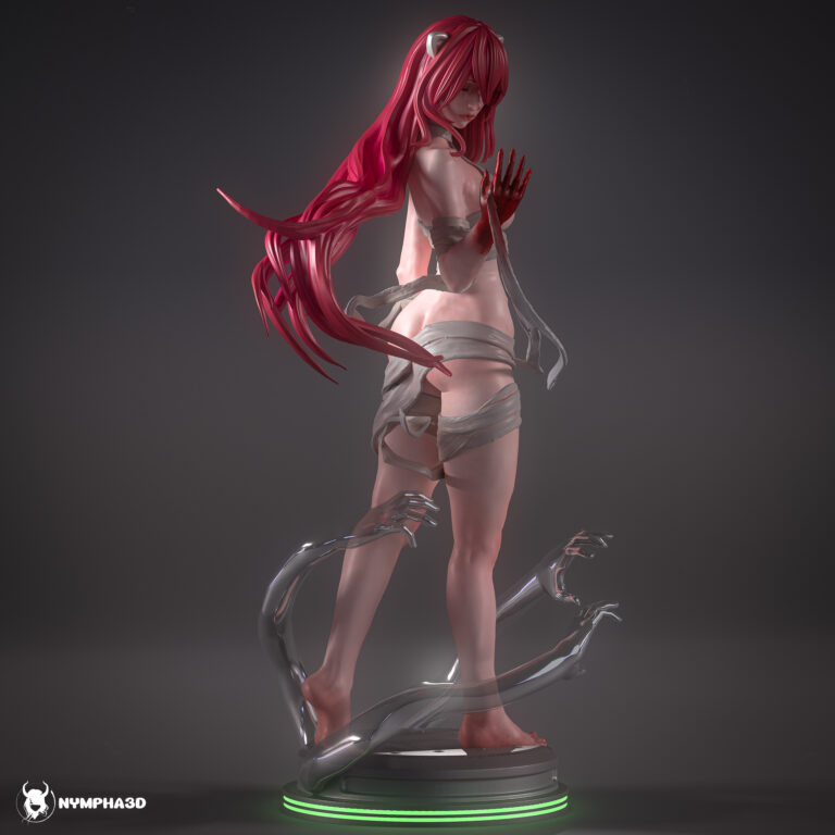 Lucy + NSFW - Elfen Lied - STL Files - STL Forge