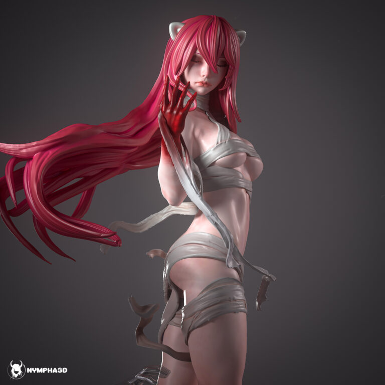 Lucy + NSFW - Elfen Lied - STL Files - STL Forge