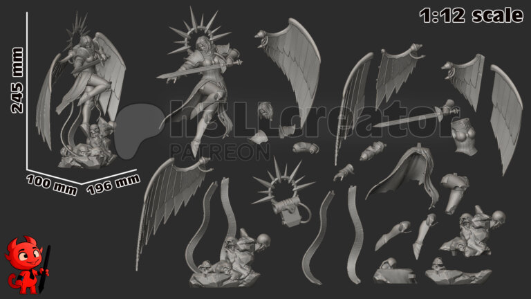 Saint Celestine + Busto - Warhammer 40K - STL Files