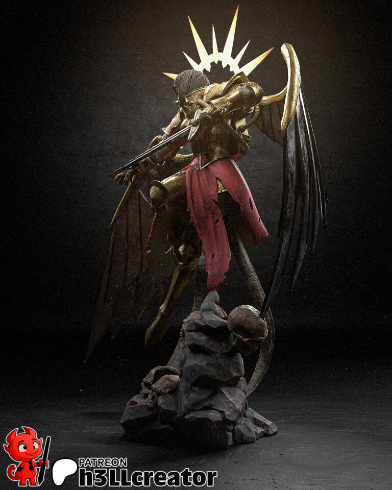 Saint Celestine + Busto - Warhammer 40K - STL Files