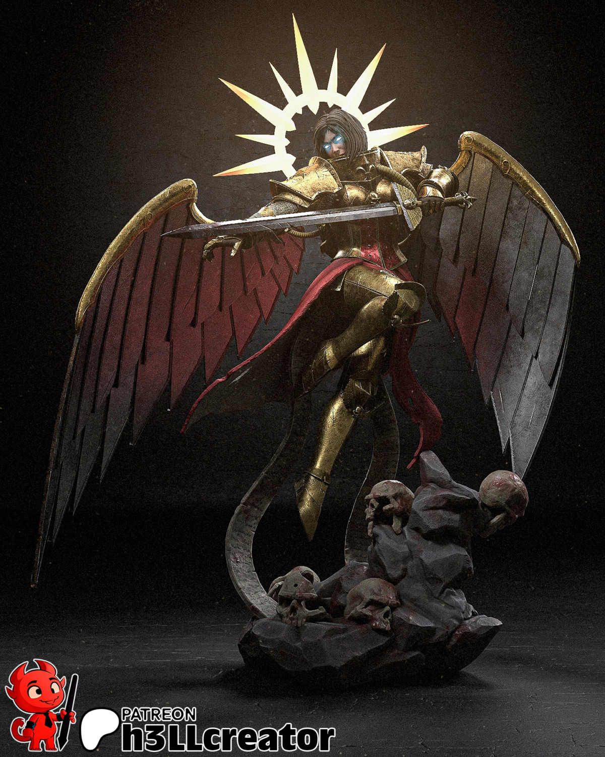 Saint Celestine cuerpo completo